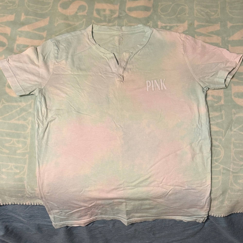 Pink Kids Tie-Dye Shirt